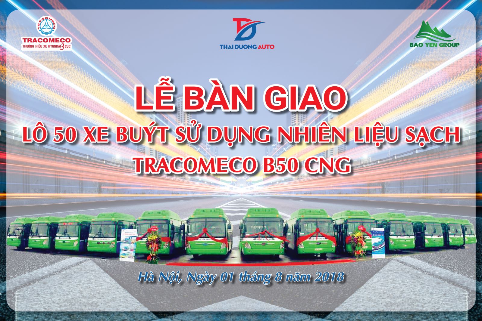 THAI DUONG AUTO - THE FIRST CNG BUS SUPPLIER IN HANOI