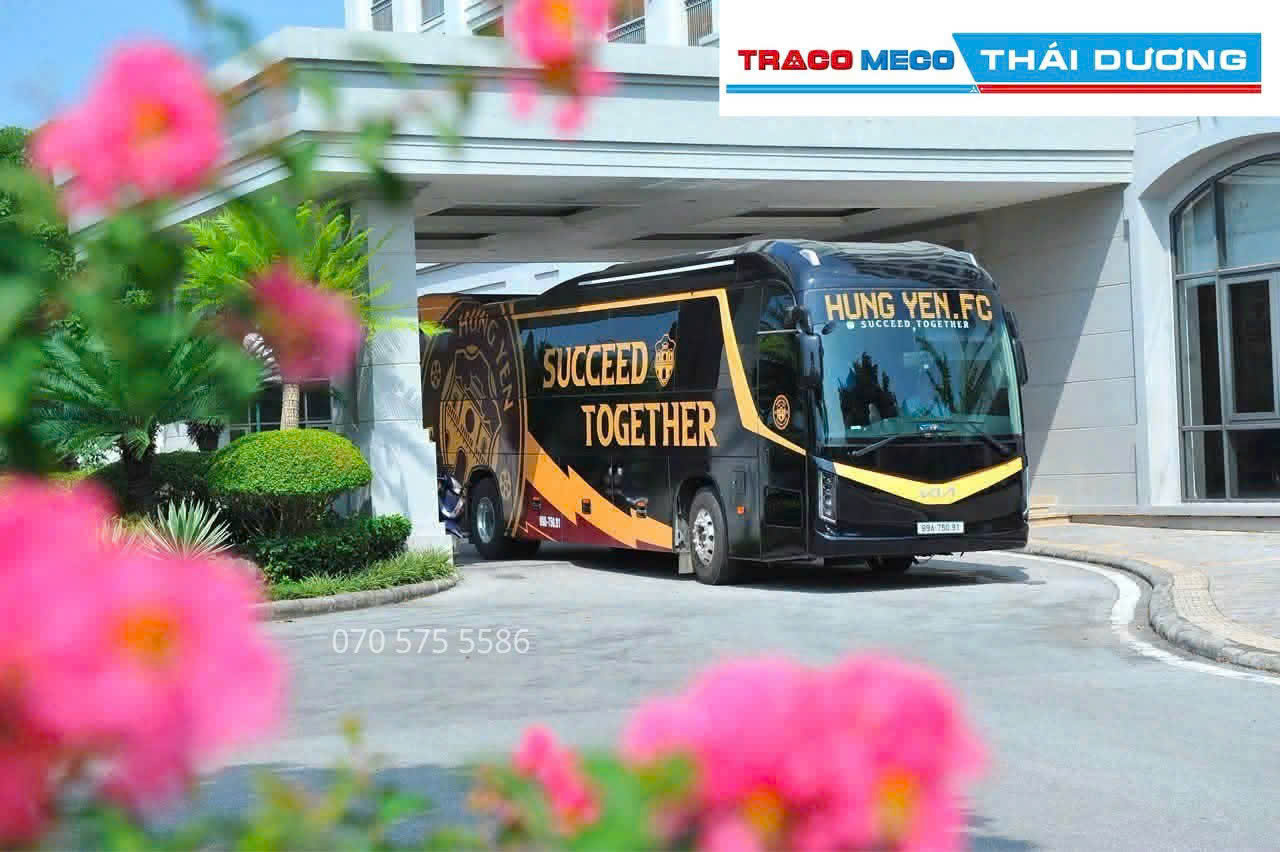 TRACOMECO KIA GRANBIRD VỀ ĐẦU QUÂN CHO FC HƯNG YÊN      🚌️⚽